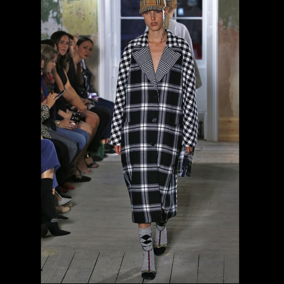 🖤Plaid double face wool reversible 2-in-1 coat FIRM - Picture 2 of 16